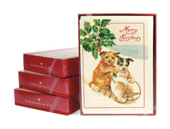 Christmas Dogs Boxed Set of 10 Notecards