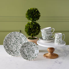 Burleigh Green Prunus Dinnerware