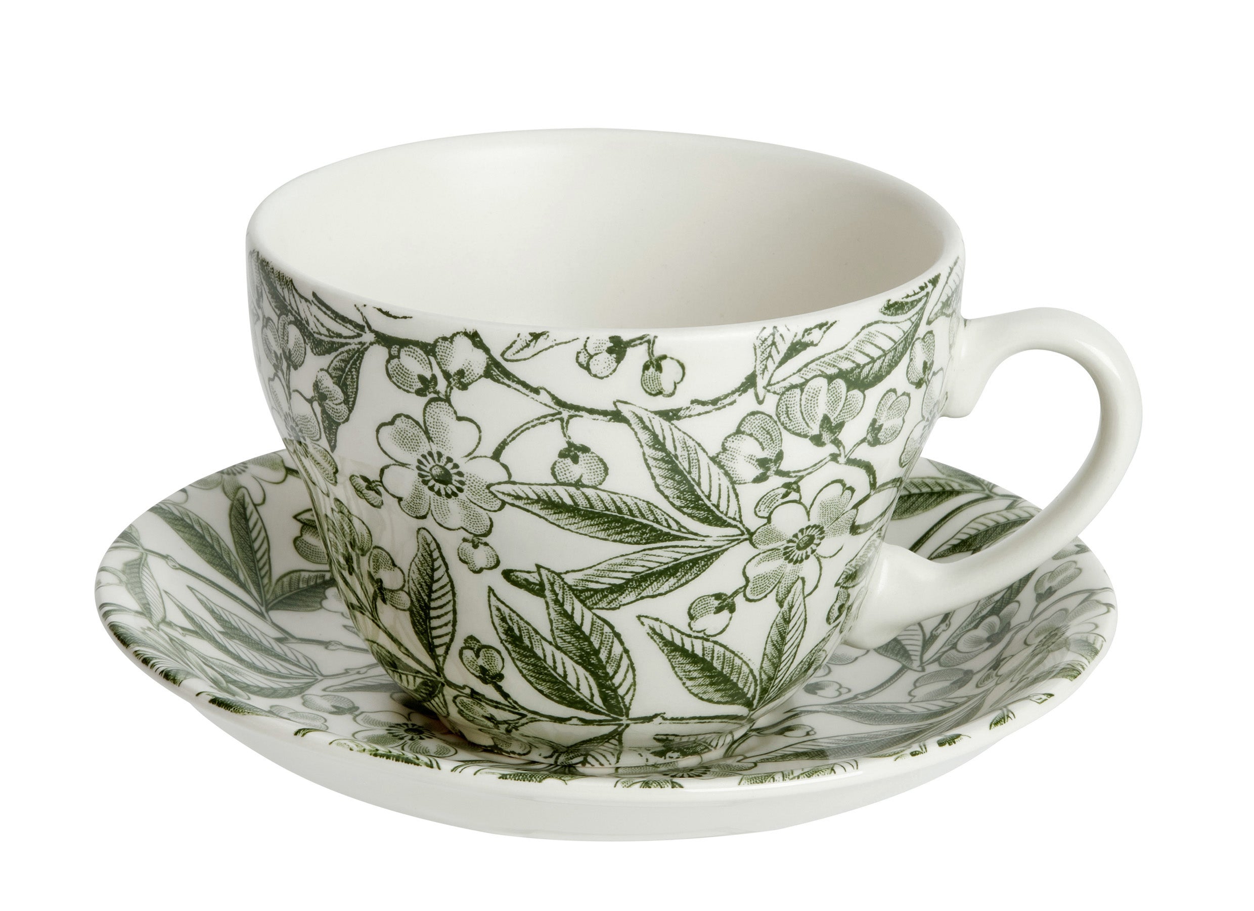 Burleigh Green Prunus Dinnerware