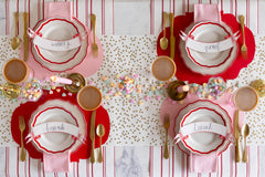 Antique Red Stripe Runner