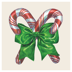 Candy Cane Cocktail Napkins