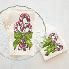 Candy Cane Guest Napkins