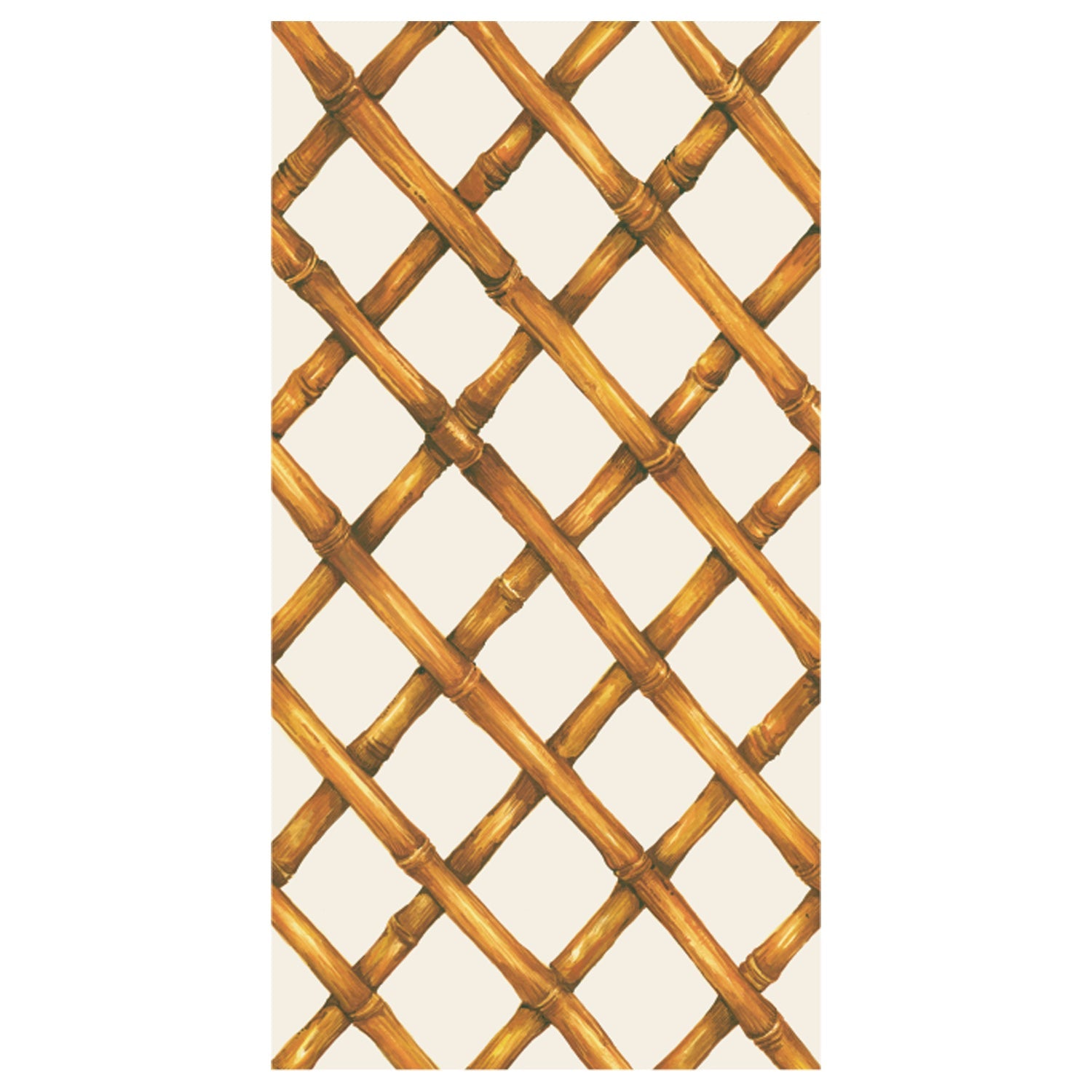Bamboo Lattice Cocktail Napkins