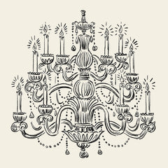 Chandelier Cocktail Napkins