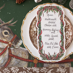 Antler Garland Table Card