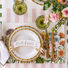 Classic Gold Banner Table Accent