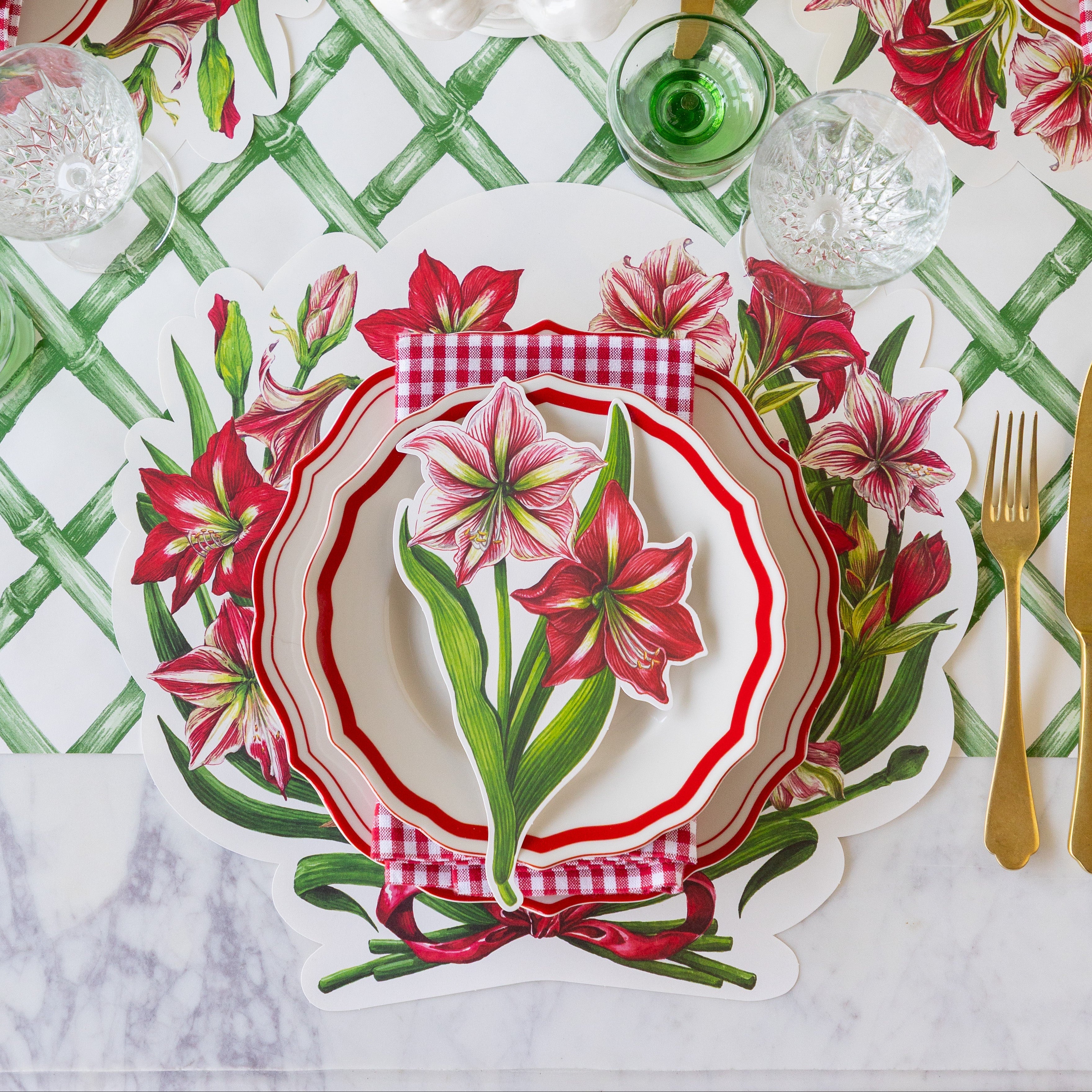 Amaryllis Table Accent