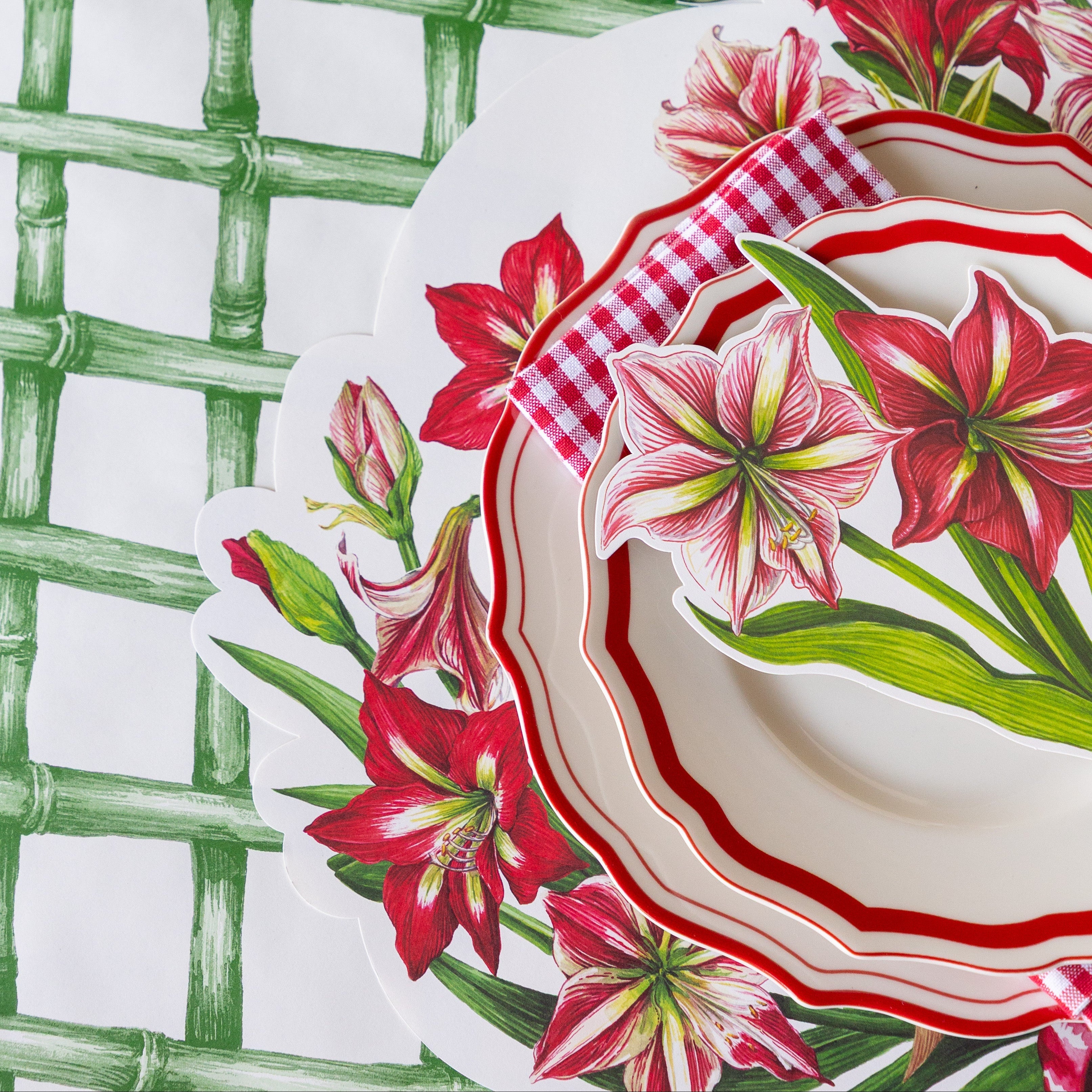 Amaryllis Table Accent