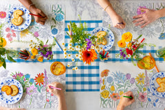 Coloring Wildflower Meadow Placemat