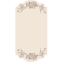 Brown Asiatic Pheasants Table Card