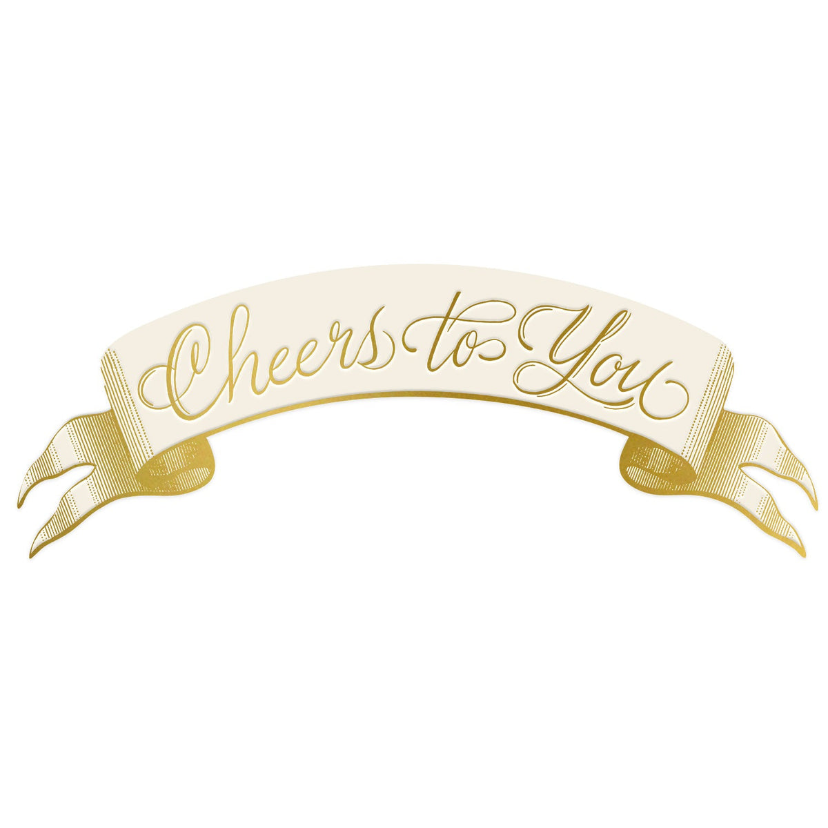 Cheers to You Banner Table Accent