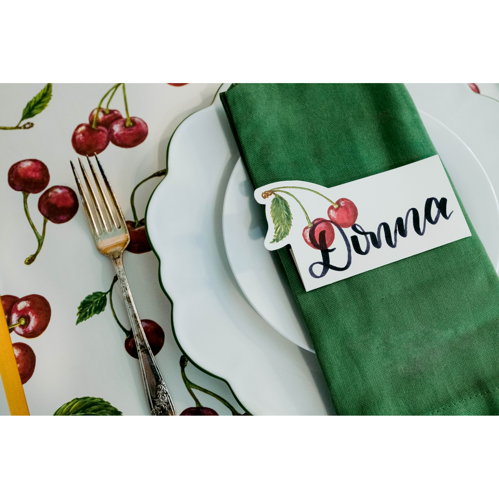 Cherries Place Card