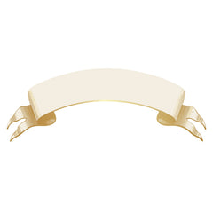Classic Gold Banner Table Accent
