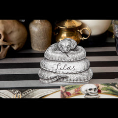 Coiled Snake Place Card