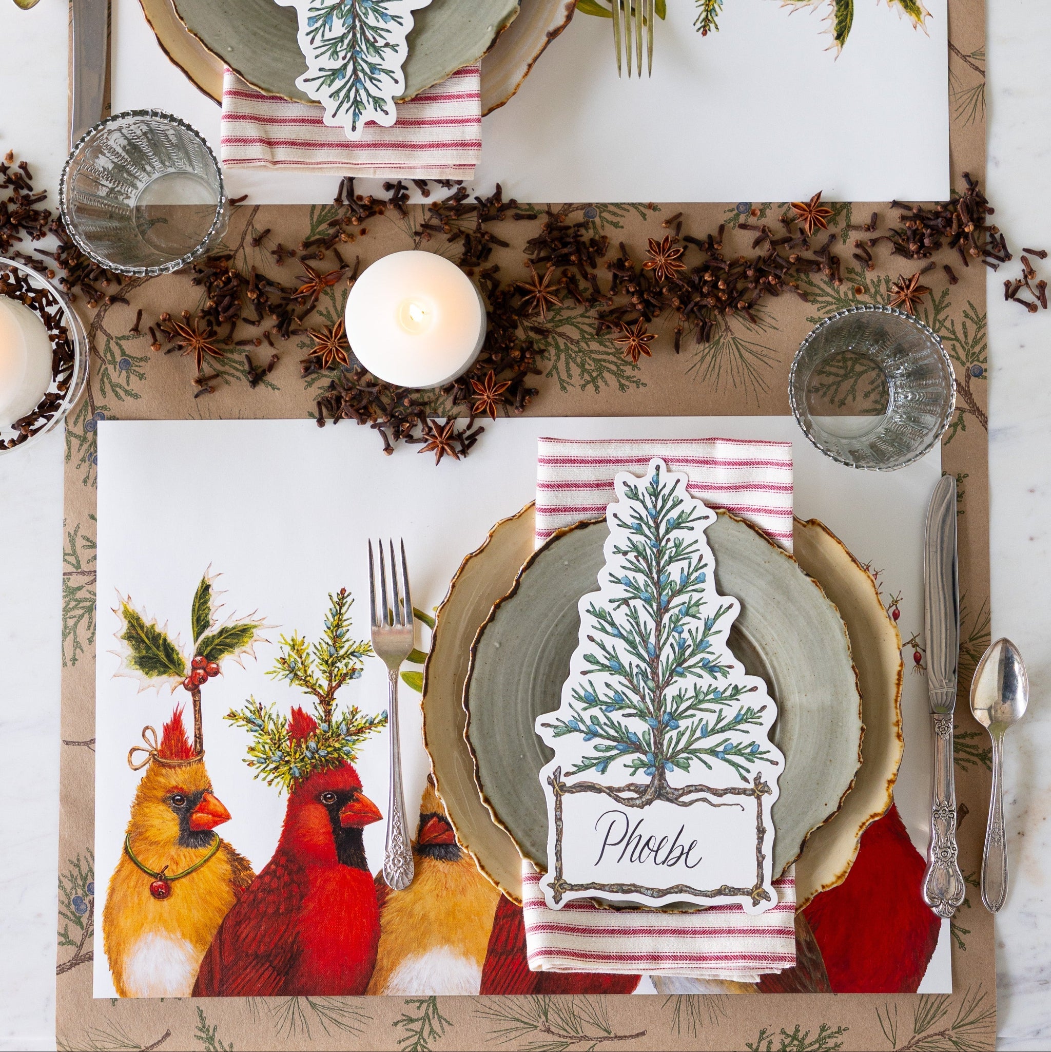 Cardinal Party Placemat