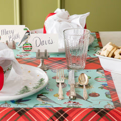 Christmas Chickadee Place Card