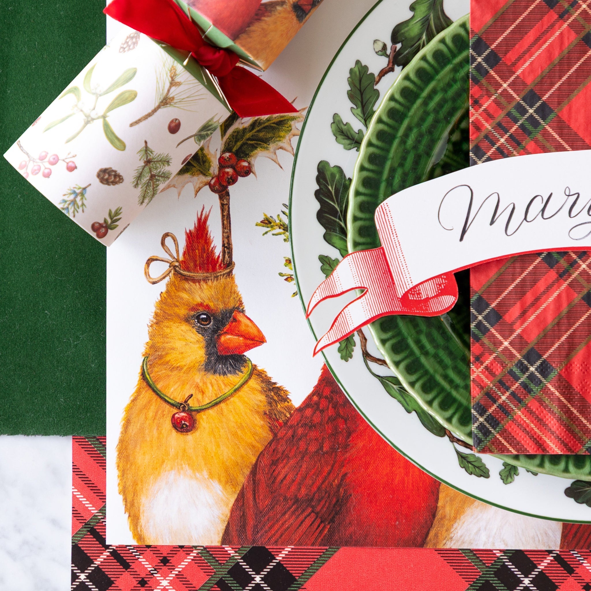 Cardinal Party Placemat