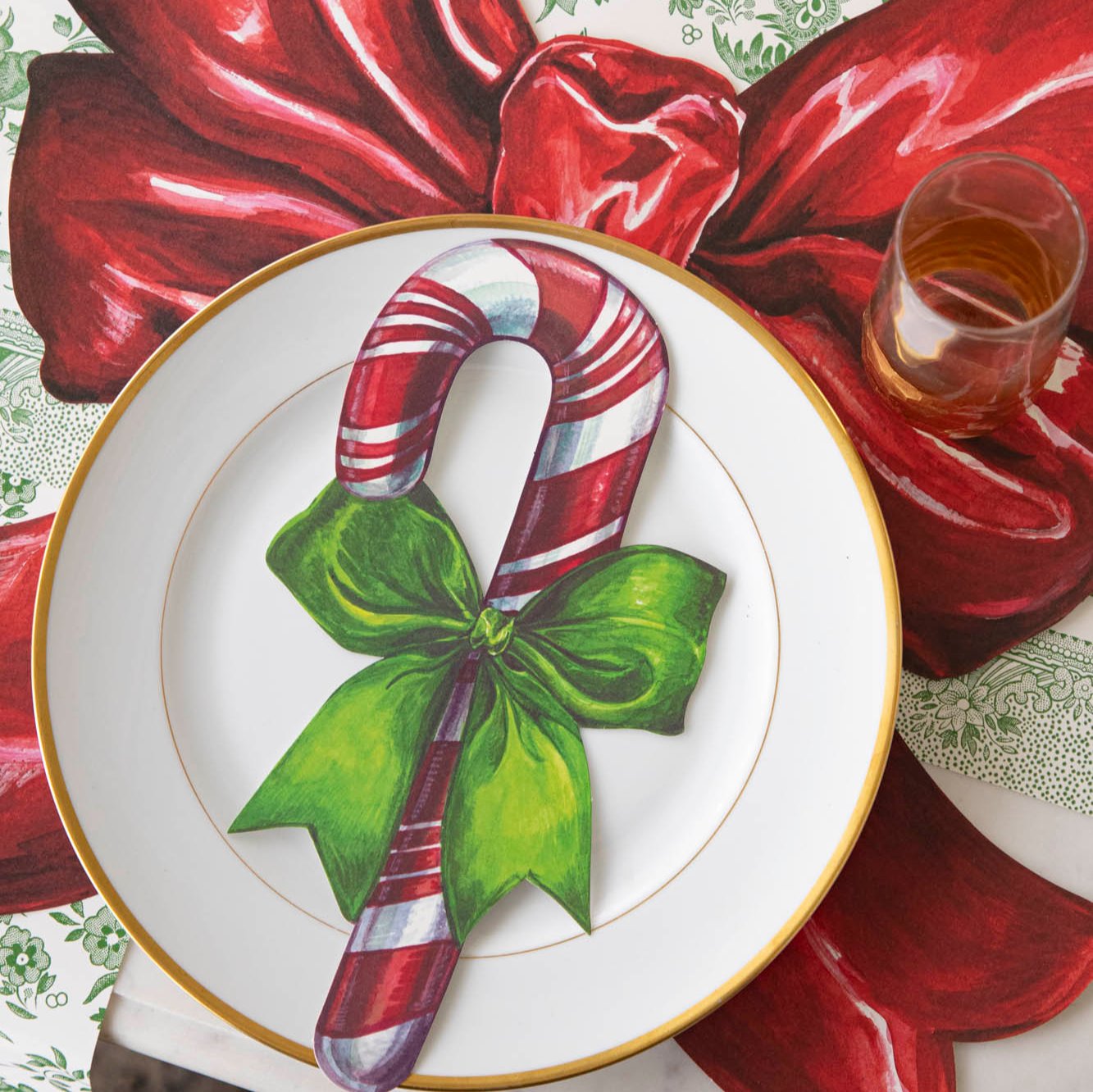 Candy Cane Table Accent