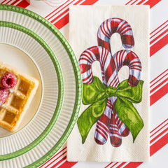 Candy Cane Guest Napkins