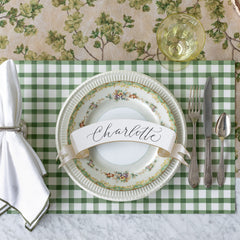 Classic Gold Banner Table Accent
