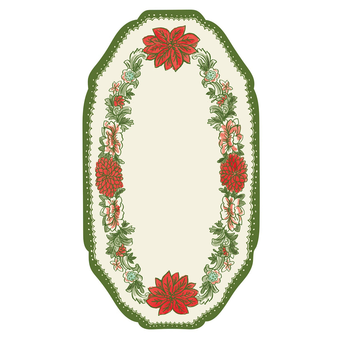Christmas China Table Accent
