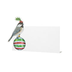 Christmas Chickadee Place Card