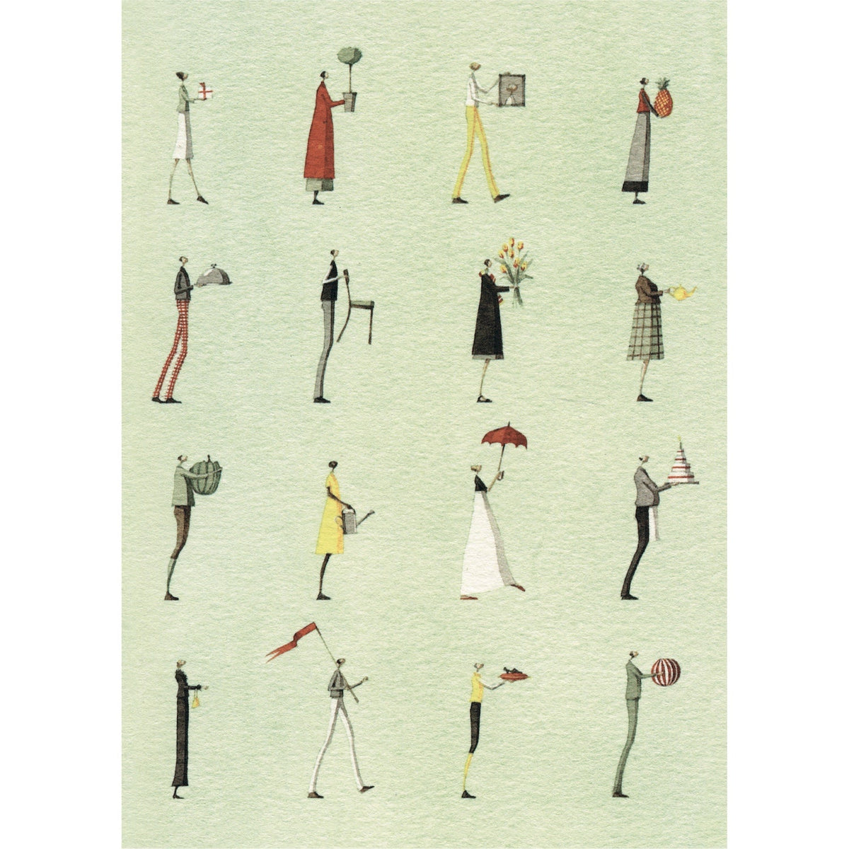 Bearing Gifts Greeting Card