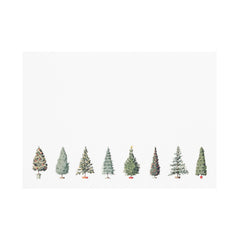 Christmas Trees Flat Notes, Set of 12
