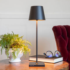 Black Cordless Lamp