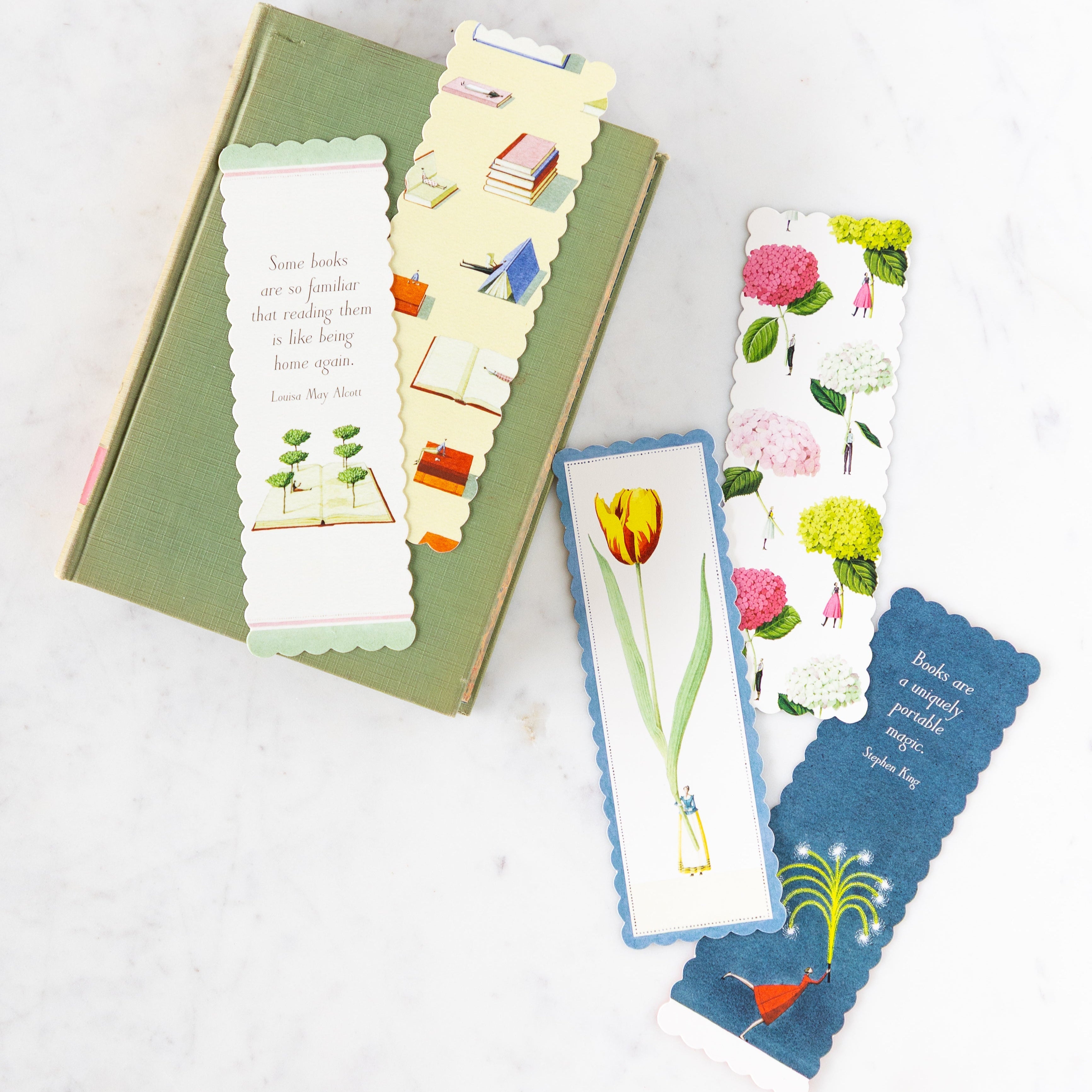 Botanical Bookmarks Set of 3