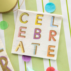 Celebrate Cocktail Napkins