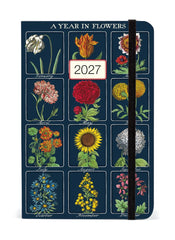 2027 A Year In Flowers Weekly Planner
