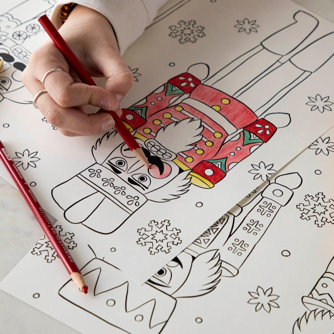 Christmas Coloring Placemat