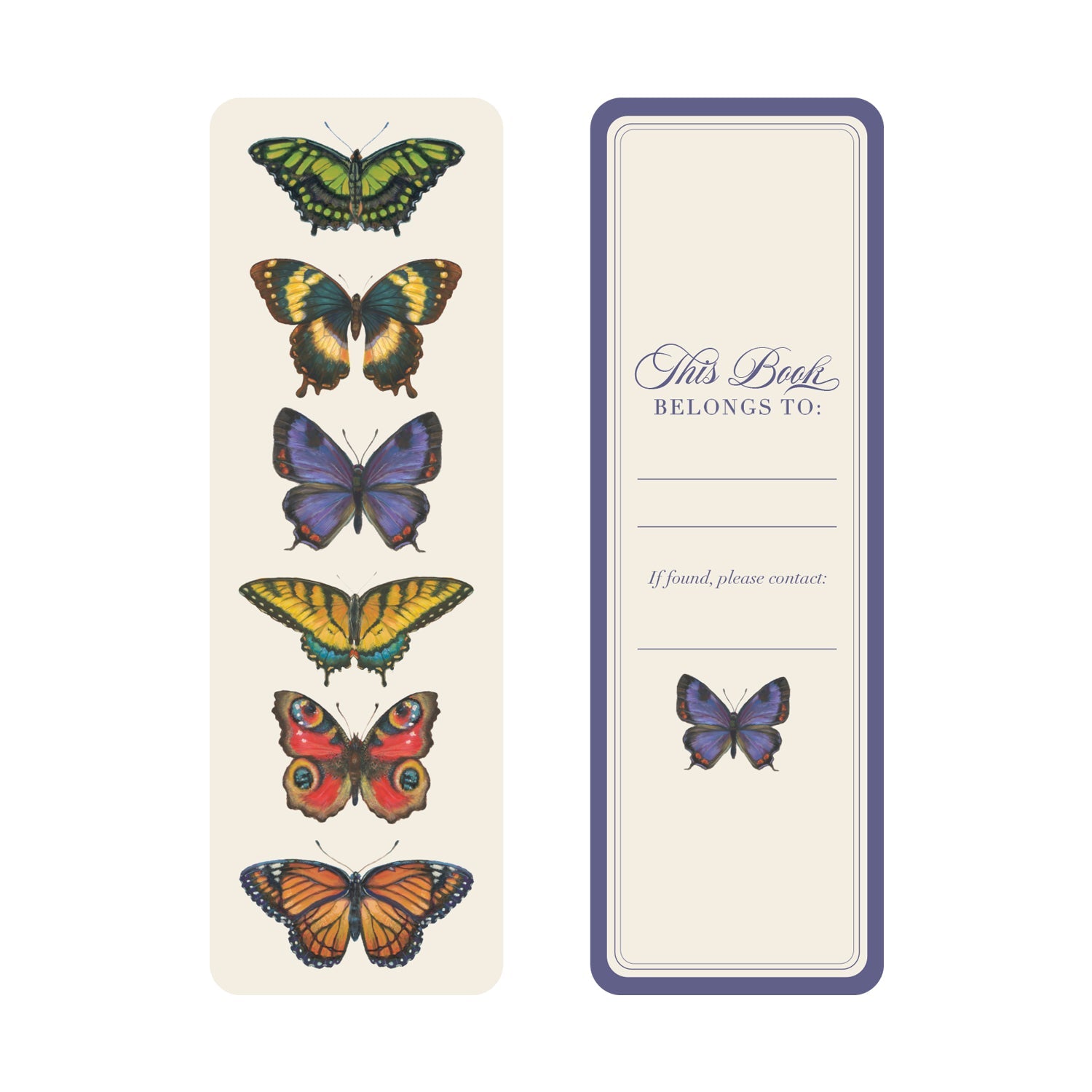Butterfly Bookmarks Set of 3