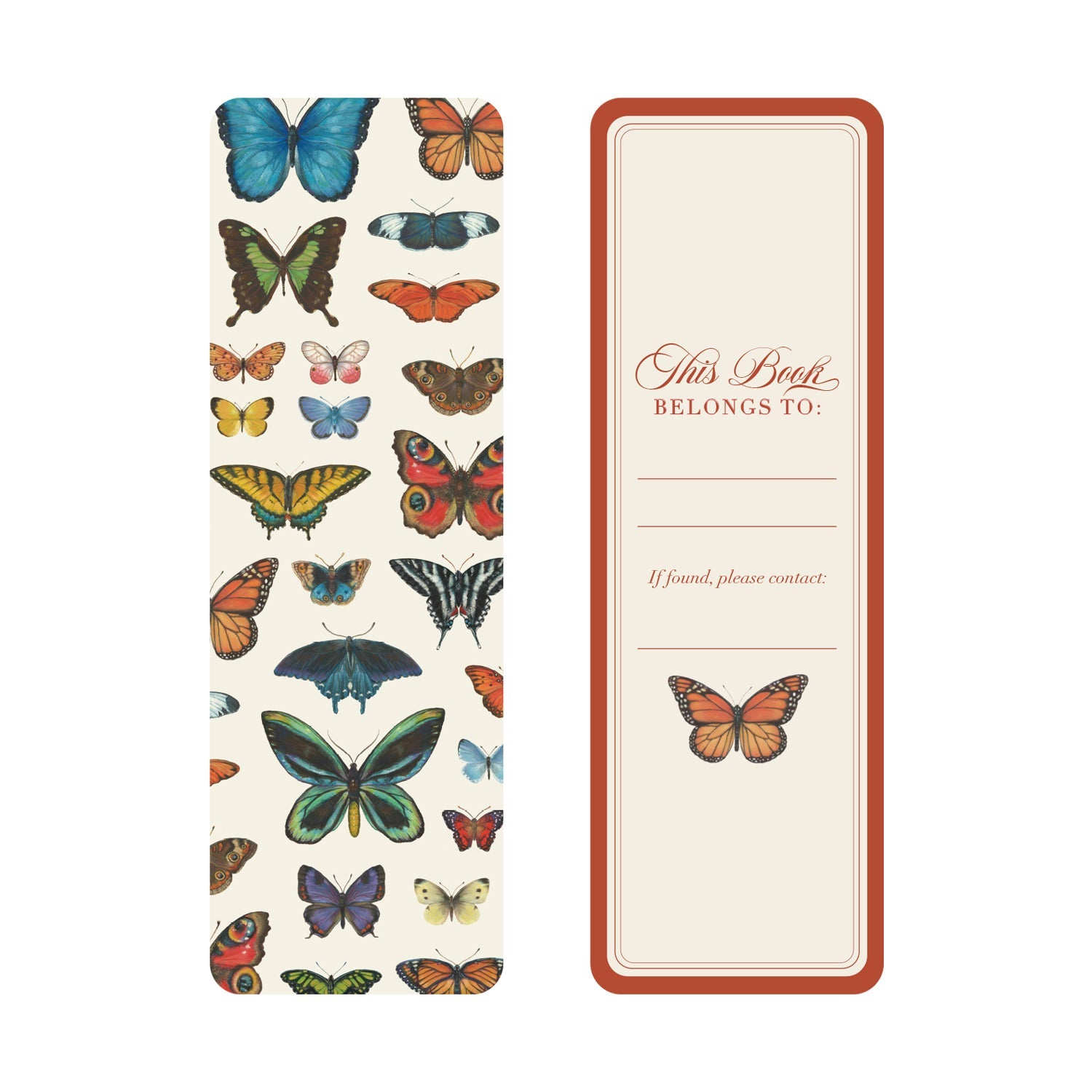 Butterfly Bookmarks Set of 3