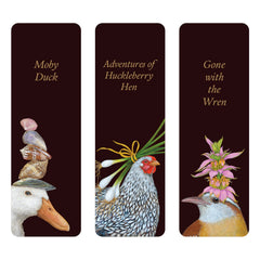Classic Novels Bookmarks Set of 3