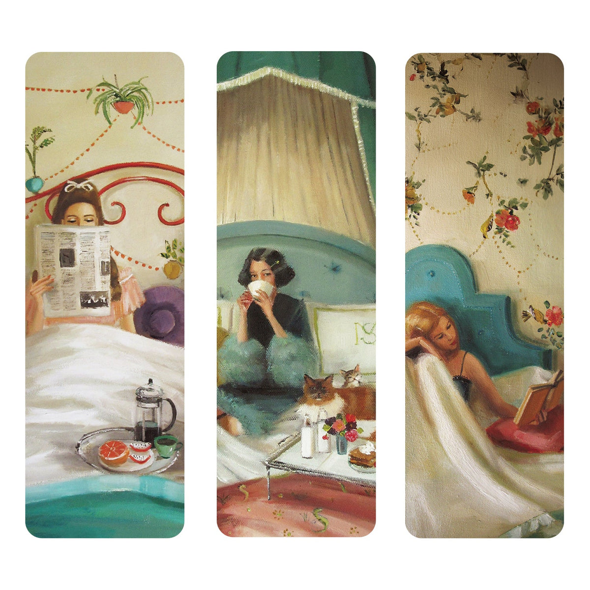 Bedhead Bookmarks Set of 3