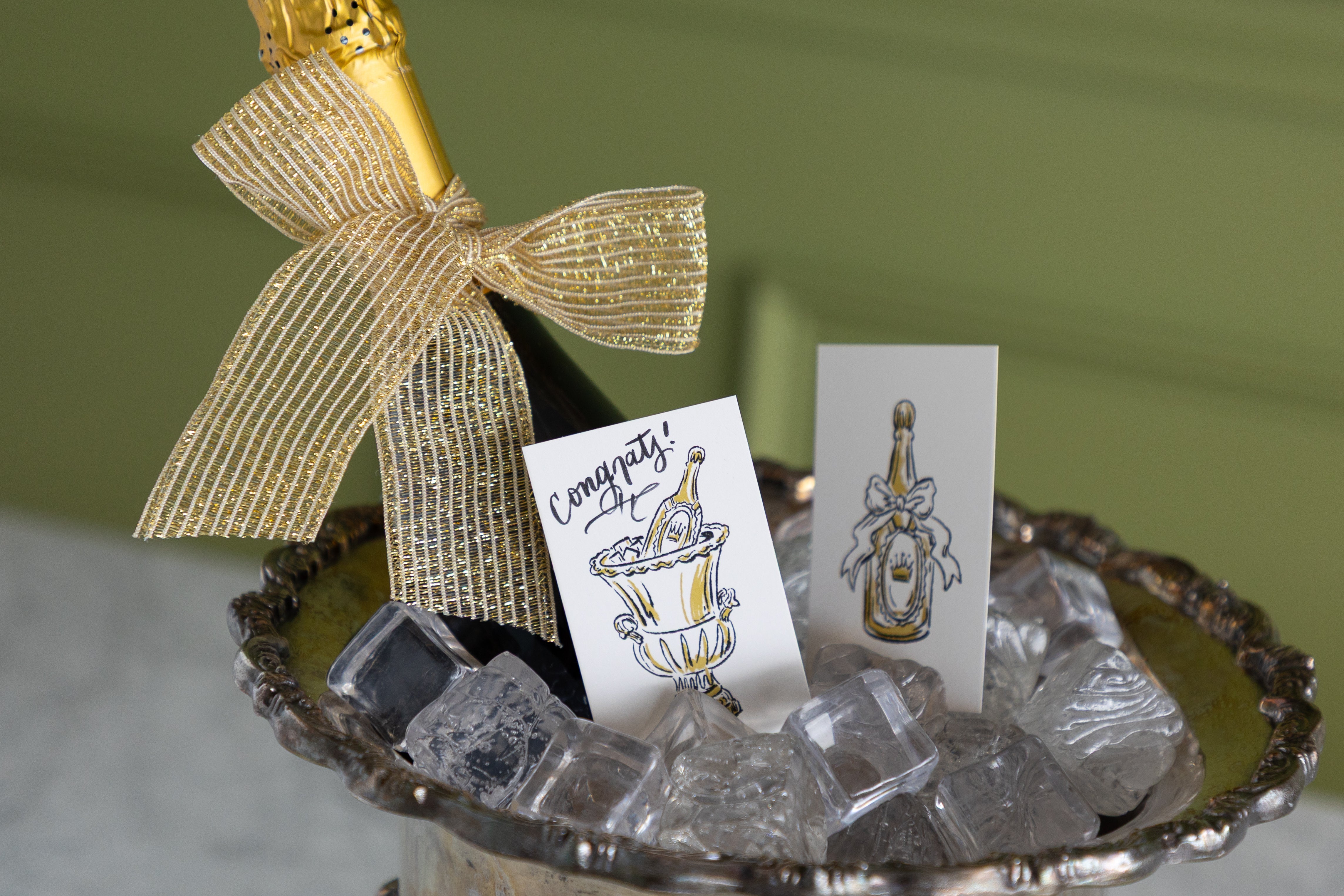 Champagne Tiny Notes