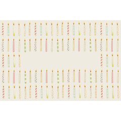 Birthday Candles Personalized Placemat