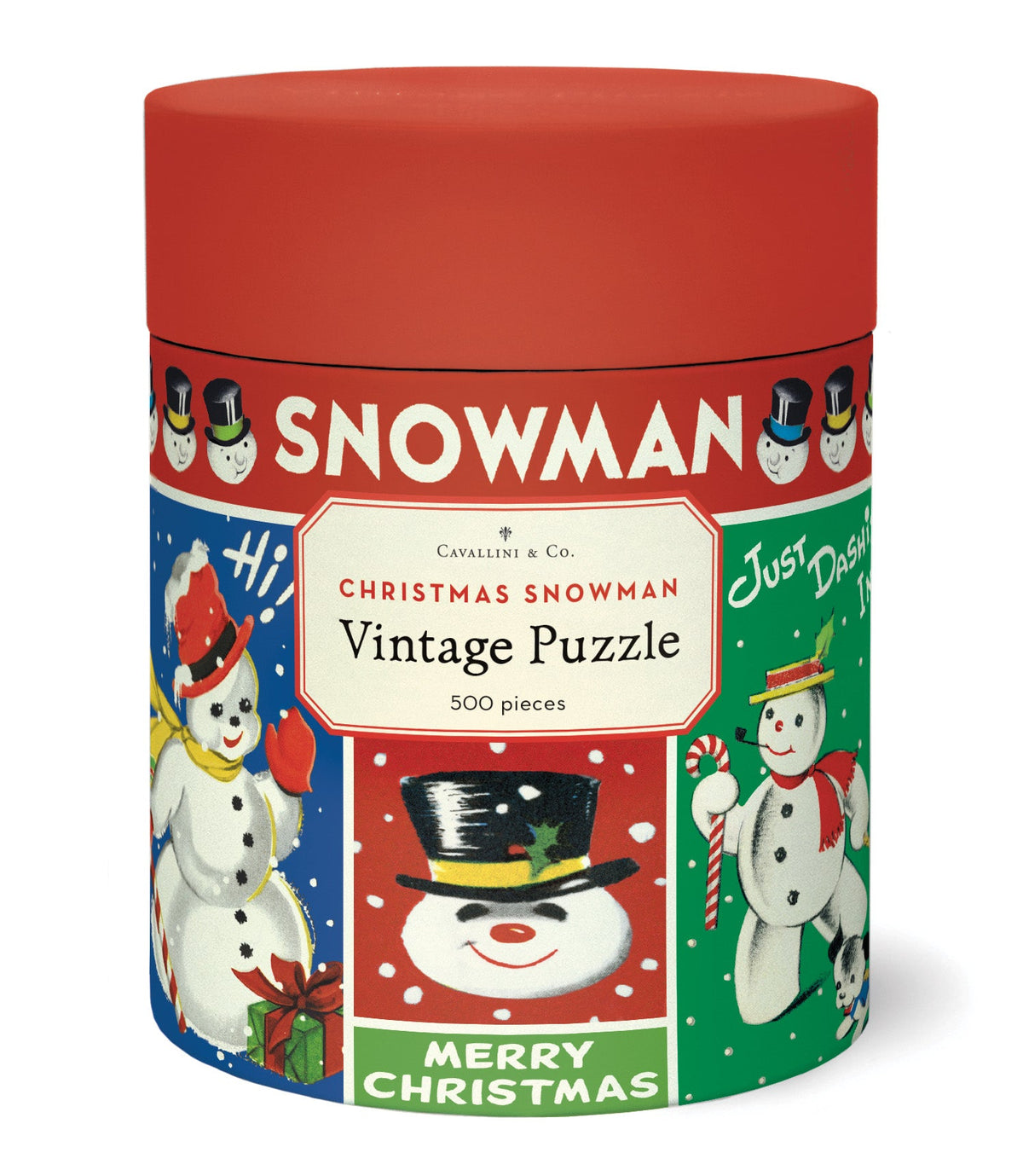 Christmas Snowman 500 Piece Puzzle