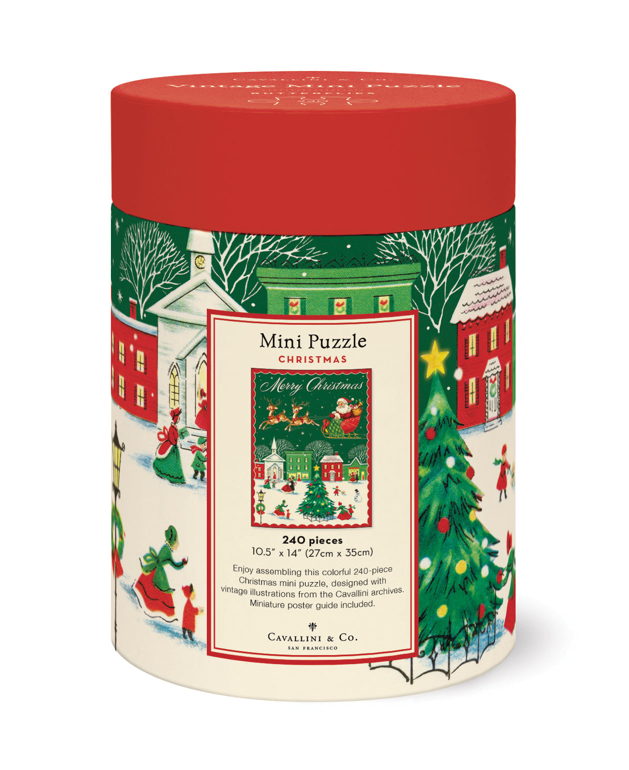 Classic Christmas Mini 240 Piece Puzzle