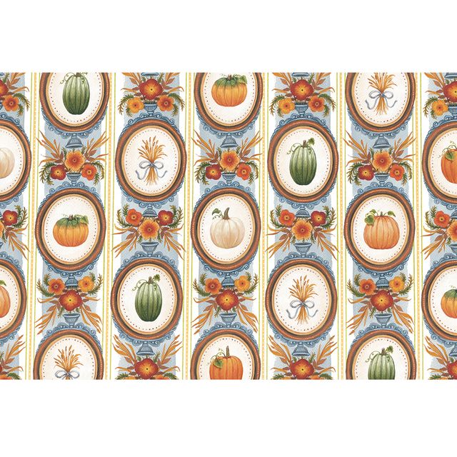 Antique Pumpkin Frame Placemat