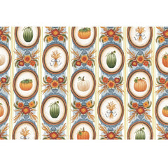 Antique Pumpkin Frame Placemat