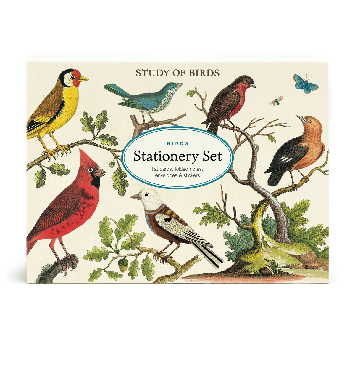 Birds Stationery Set