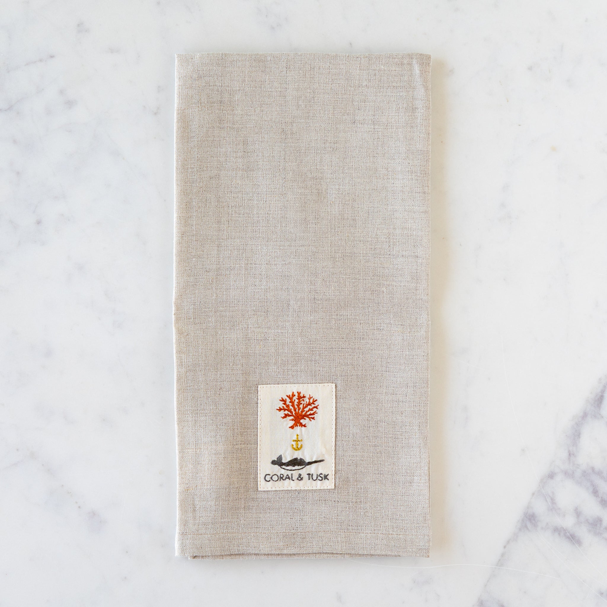Autumn Mums Tea Towel