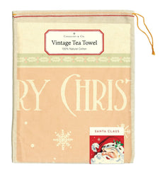 Christmas Santa Tea Towel