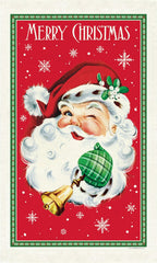 Christmas Santa Tea Towel