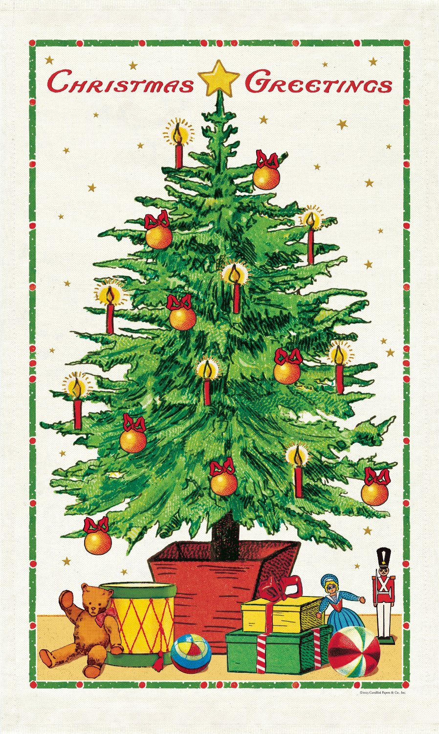 Christmas Tree Tea Towel