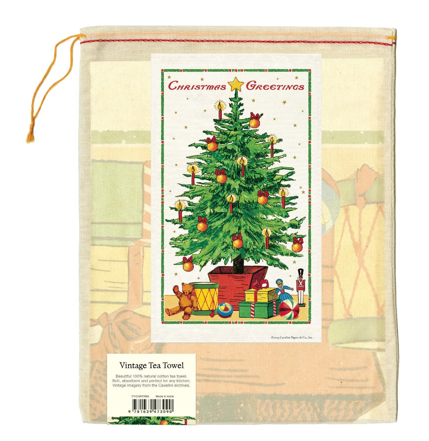 Christmas Tree Tea Towel