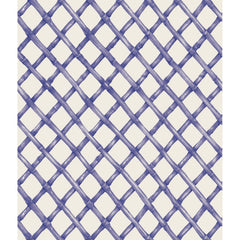 Blue Lattice Wallpaper